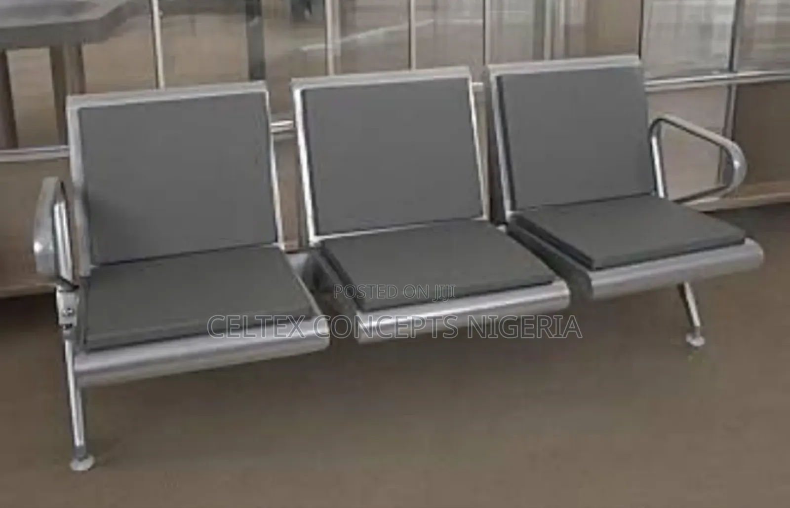 3 Seater Waiting Room Bench