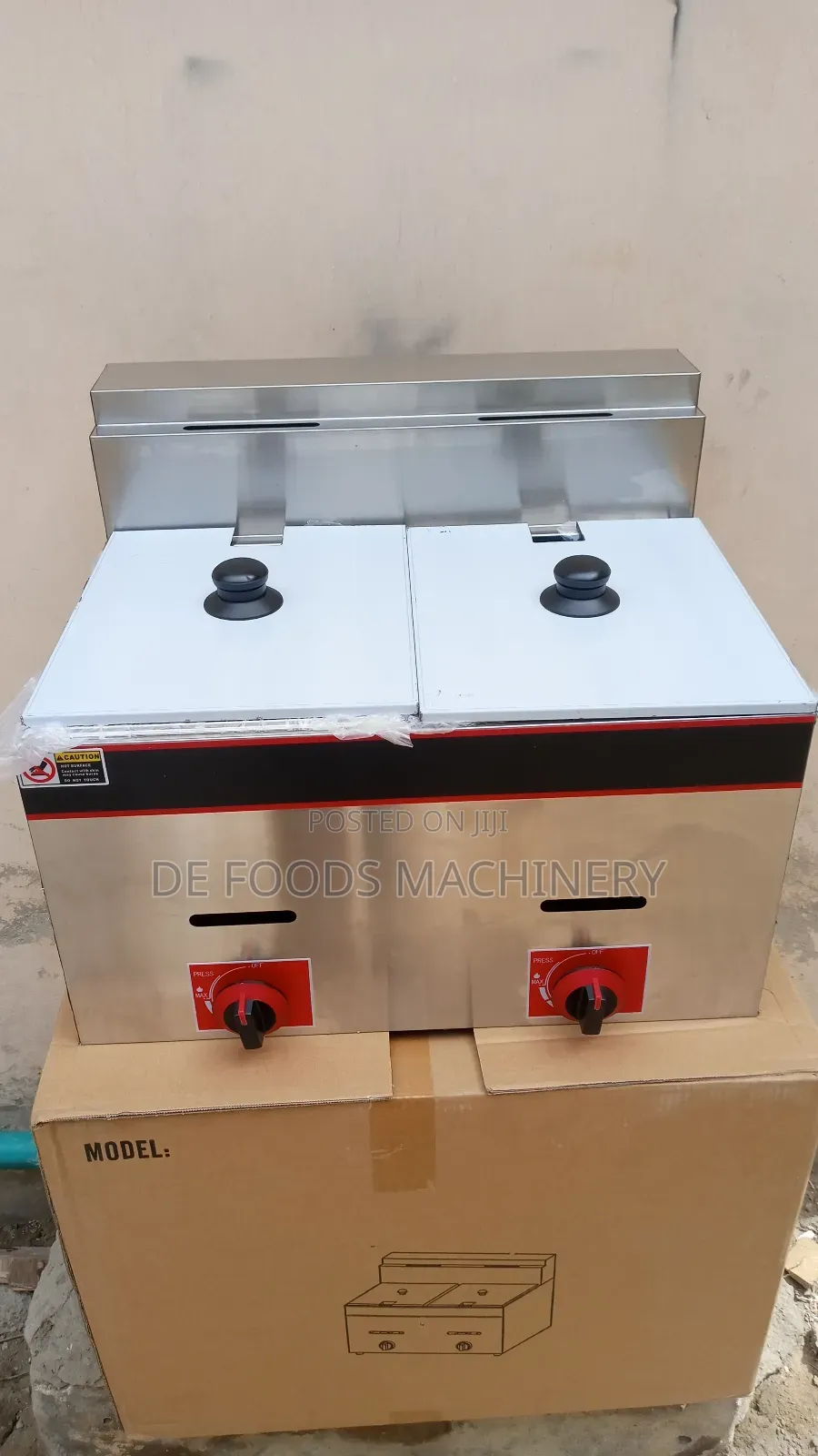 Double Tank Gas Deep Fryer (10l)