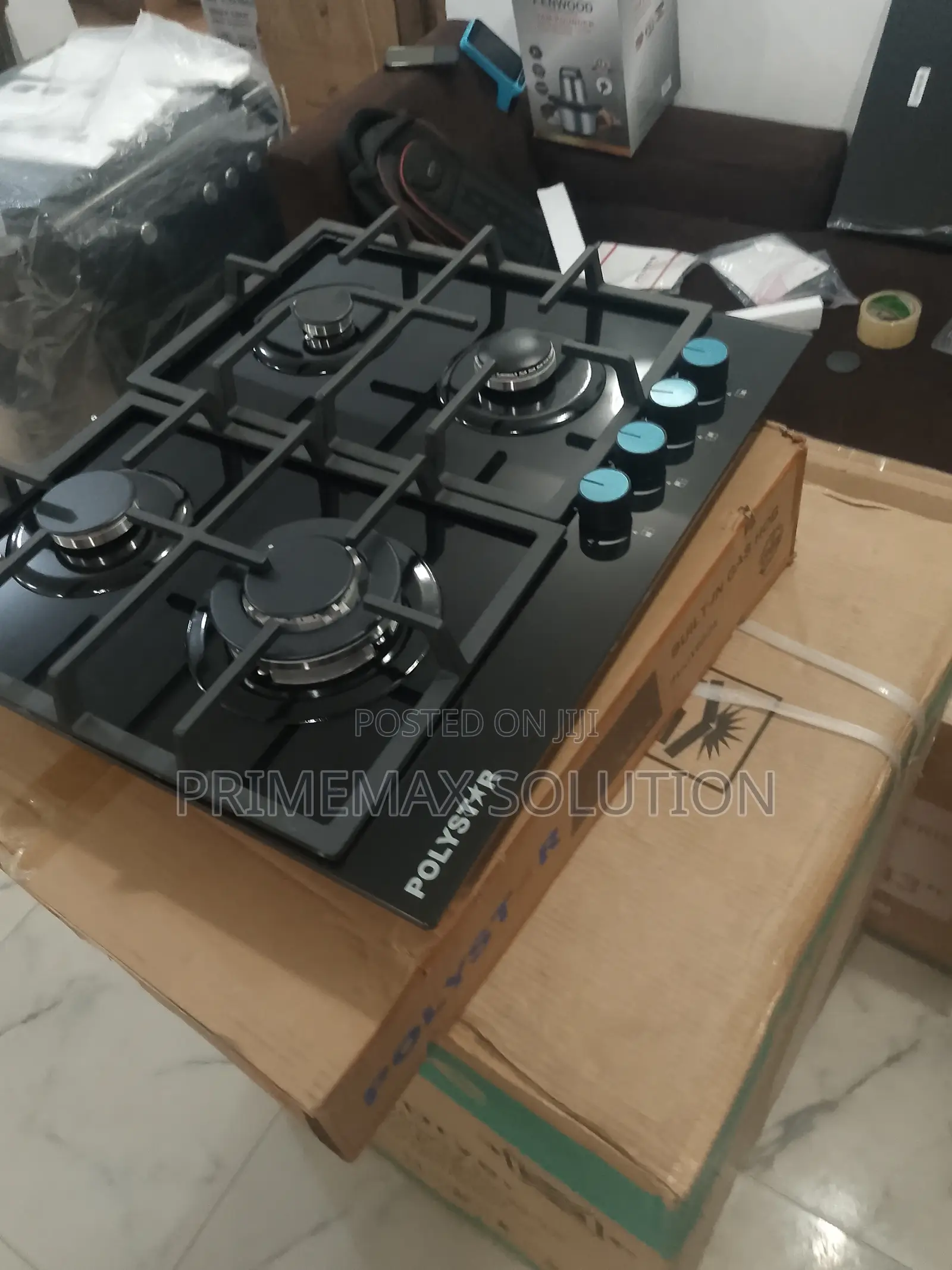 High-Quality Polystar Built-in 4 Burner Gas Cooker Hob