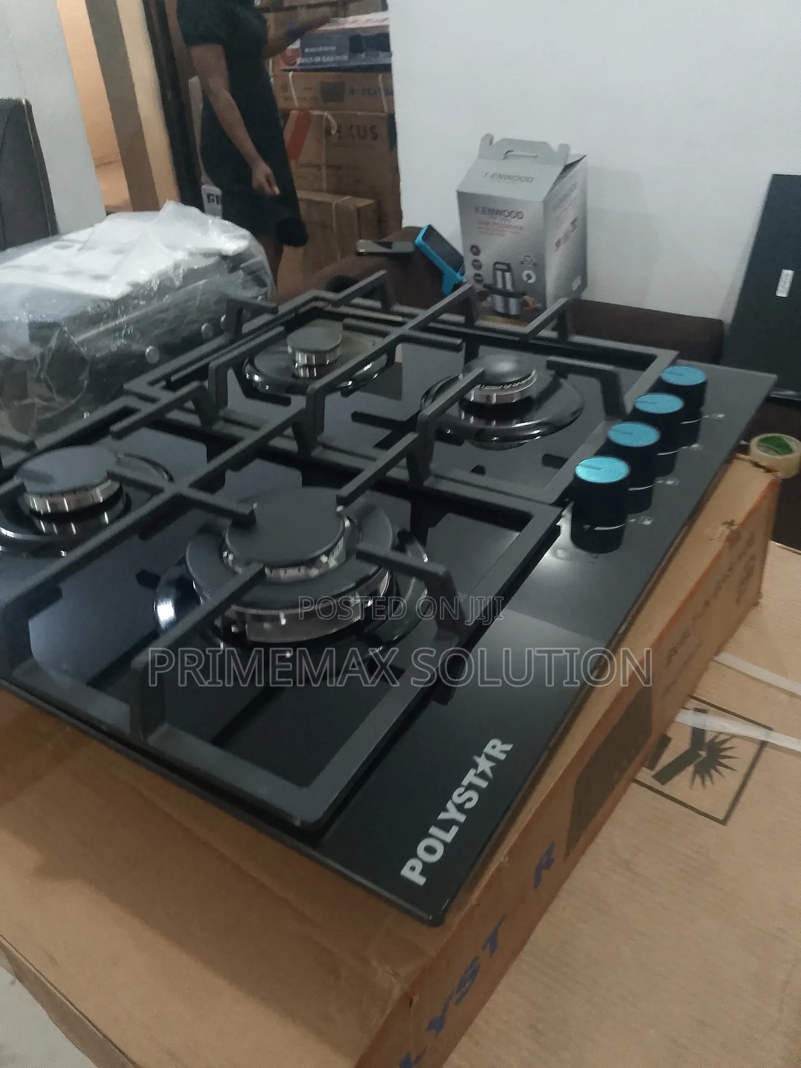 Polystar 4 Burner Built-in Hob – Auto Ignition for Convenience