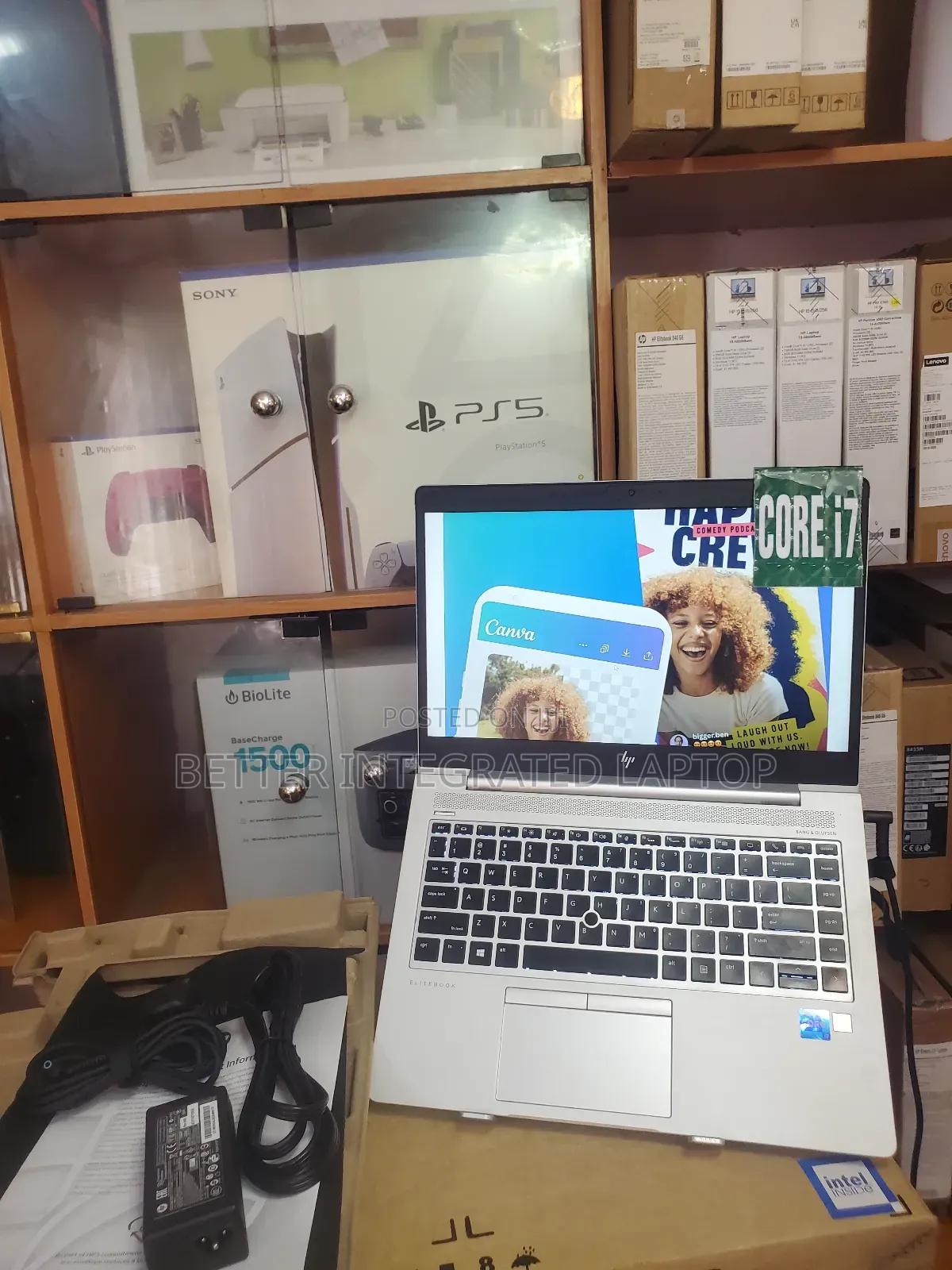 New Laptop HP EliteBook 850 G6 8GB Intel Core 7 SSD 256GB