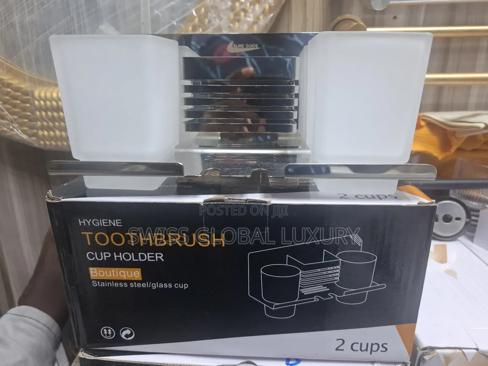 High Quality Double Toothbrush Holder