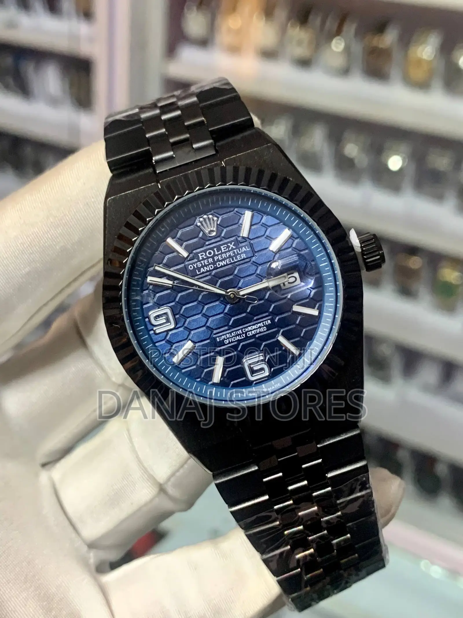 Black Rolex With Box - Bold Fashion Statement Watches