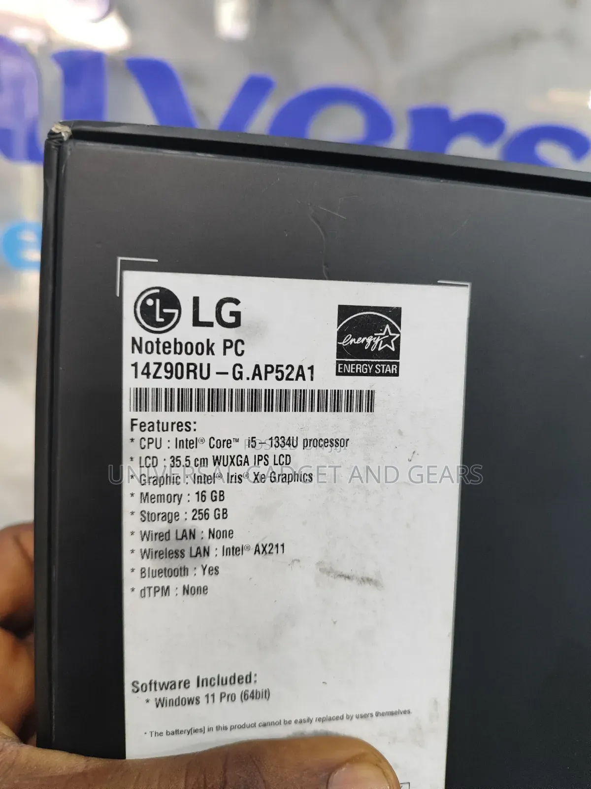 New Laptop LG Gram 14 16GB Intel Core i5 SSD 256GB