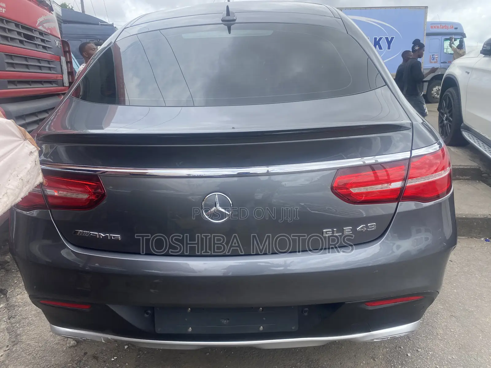 Mercedes-Benz GLE-Class AMG GLE 43 4MATIC 2017 Gray