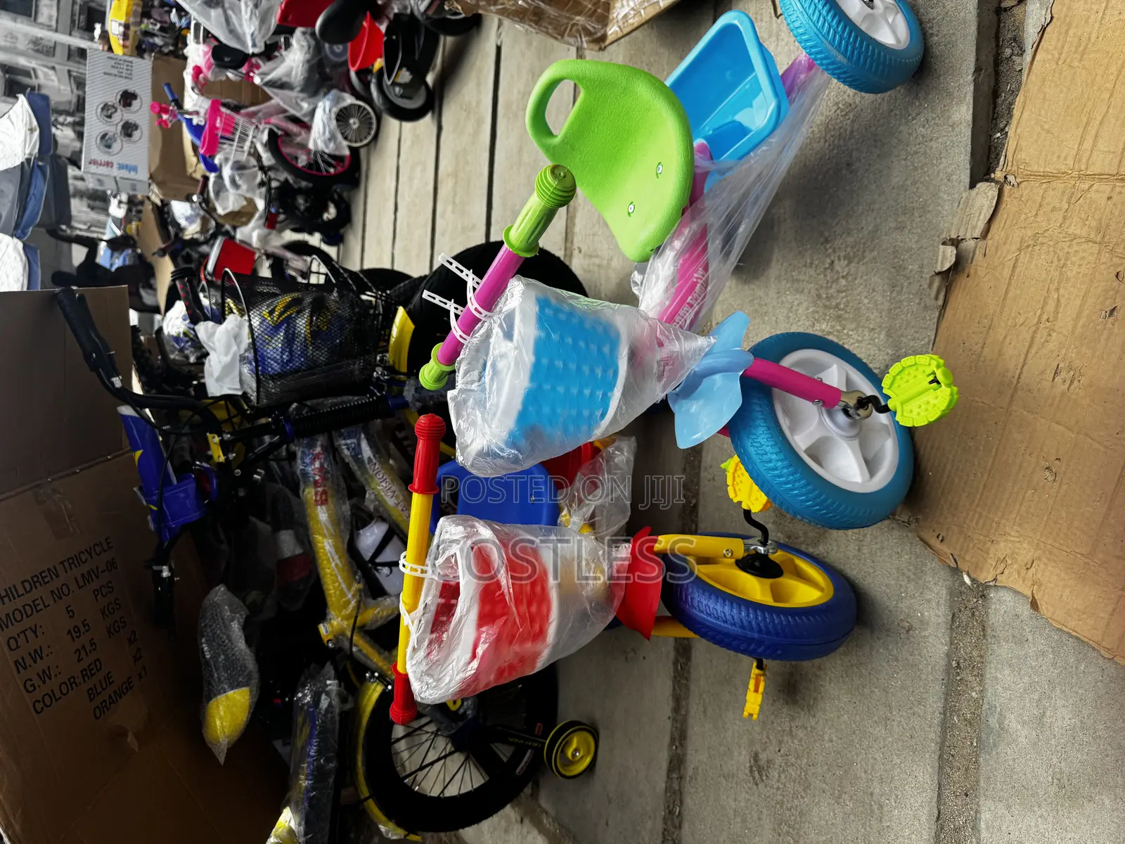 Children's Tricycle, Suitable for Toddlers Aged 1 to 4 Years Old
