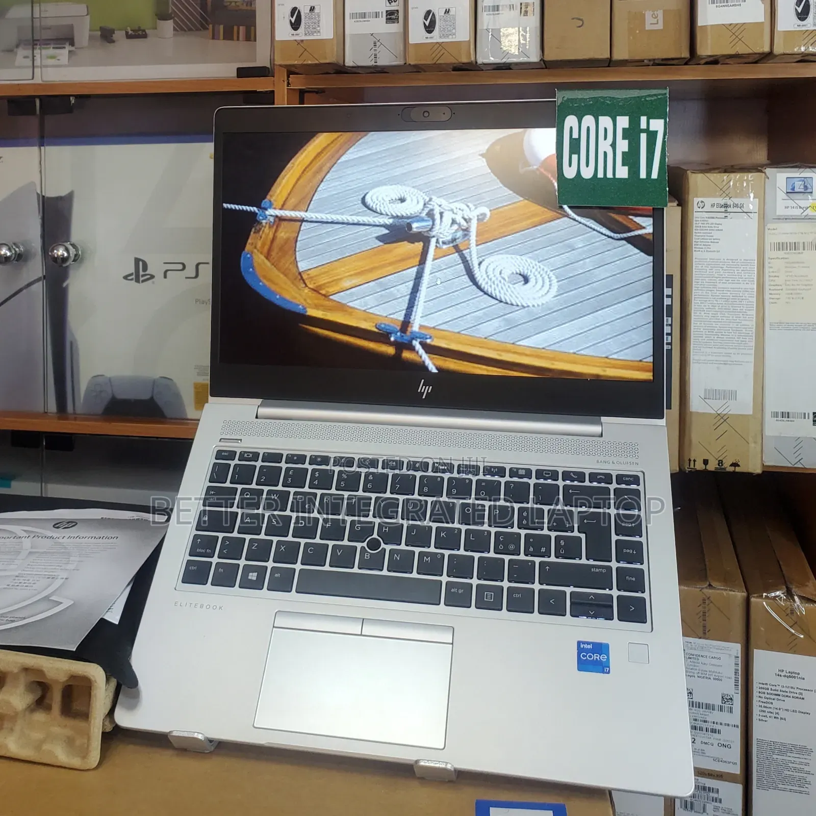 New Laptop HP EliteBook 850 G4 8GB Intel Core 7 SSD 512GB