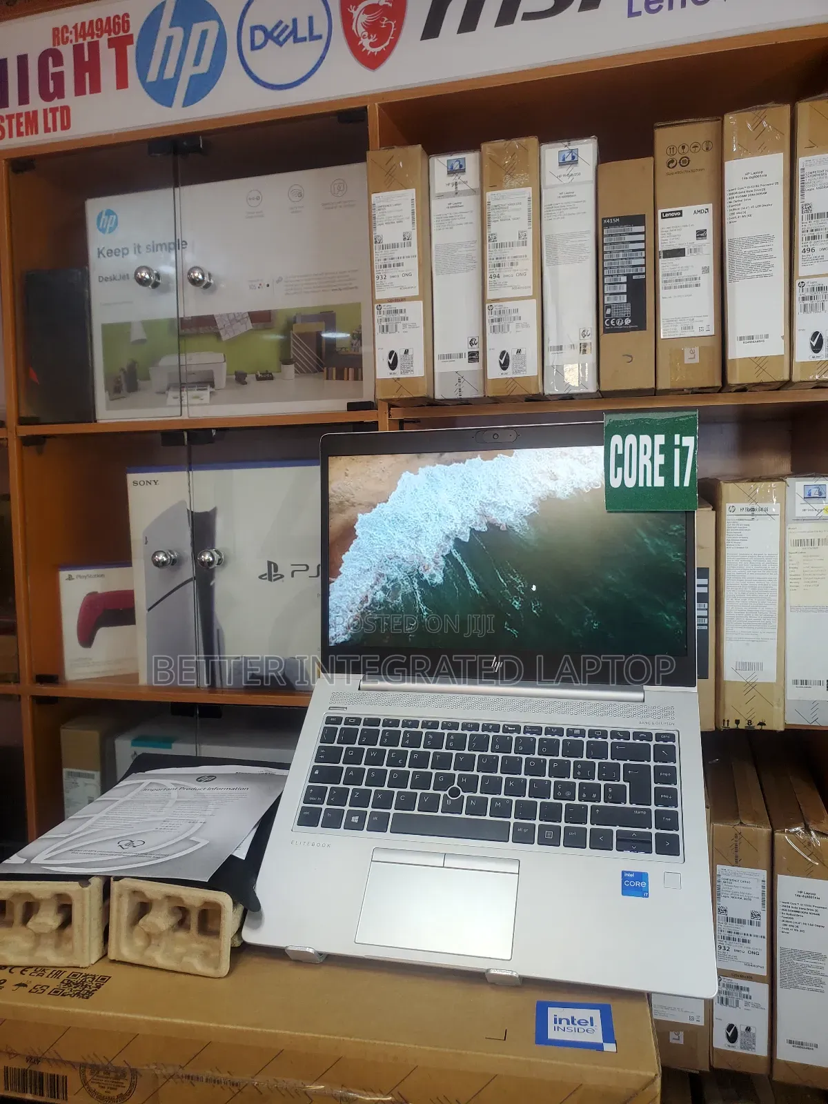 New Laptop HP EliteBook 850 G4 16GB Intel Core 7 SSD 512GB