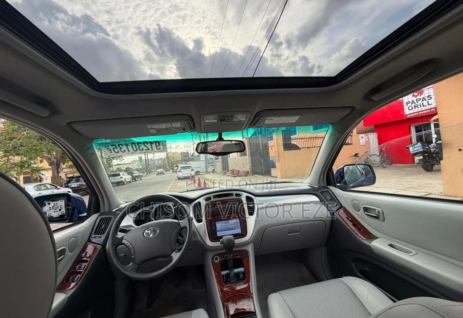 Toyota Highlander V6 FWD 2004 Blue