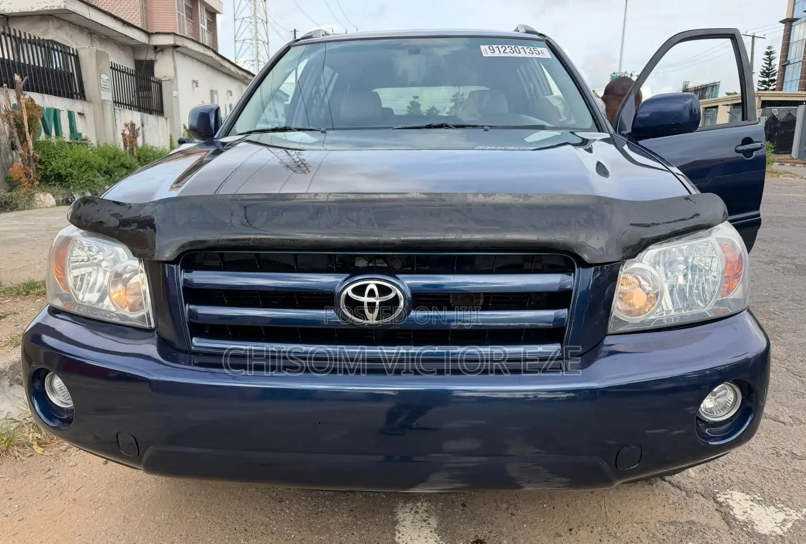 Toyota Highlander V6 FWD 2004 Blue