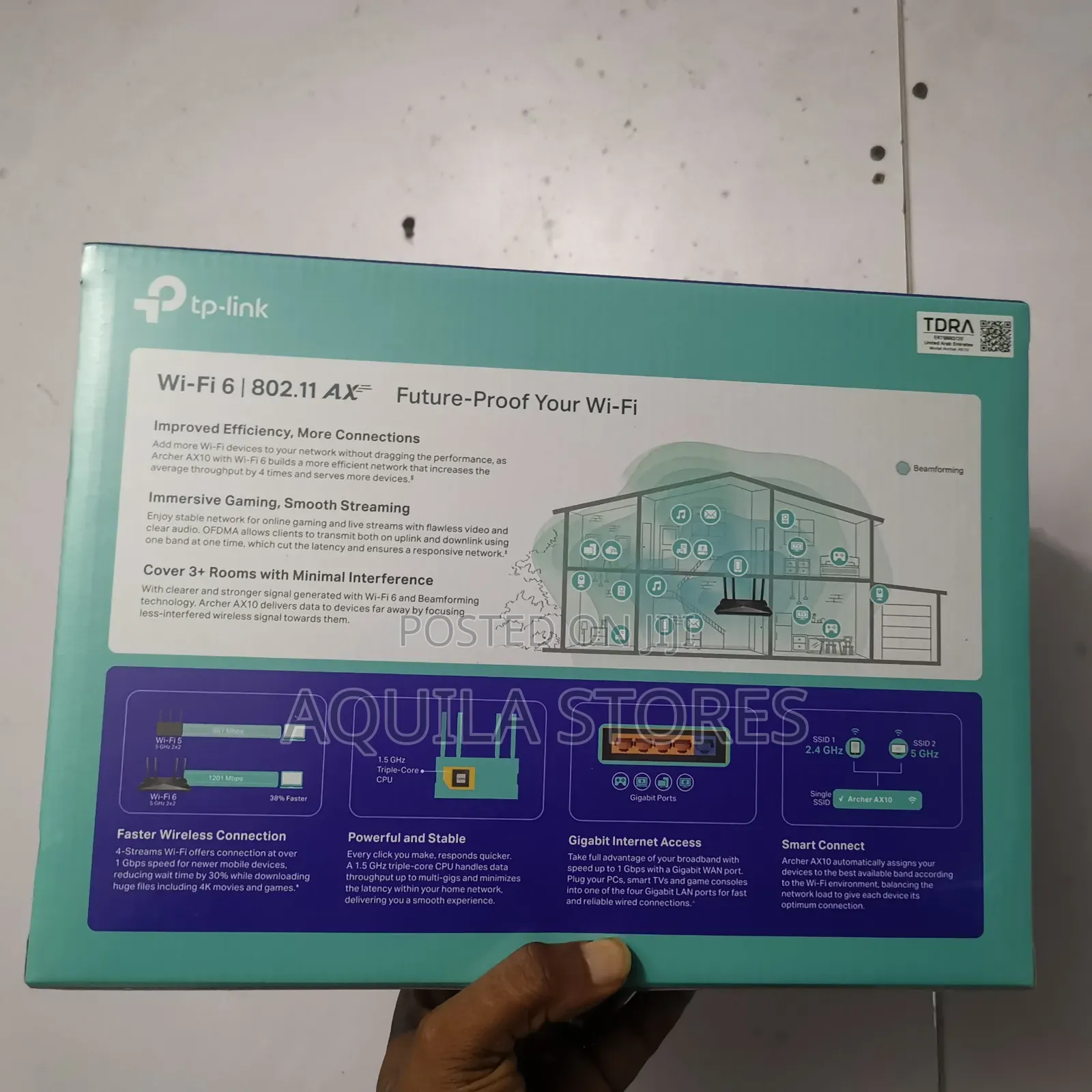 Tp-Link Archer Ax10 Ax1500 Wi-Fi 6 Router