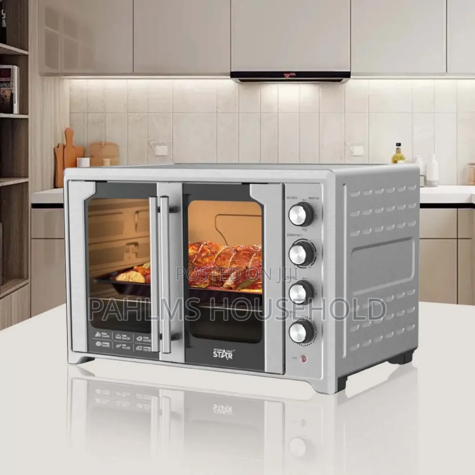 Commercial Double Door 100 Litres Electric Oven