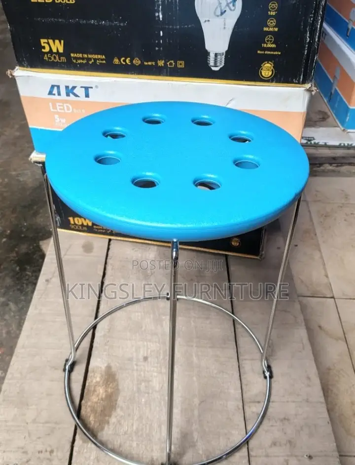 Iron Leg Side Stool