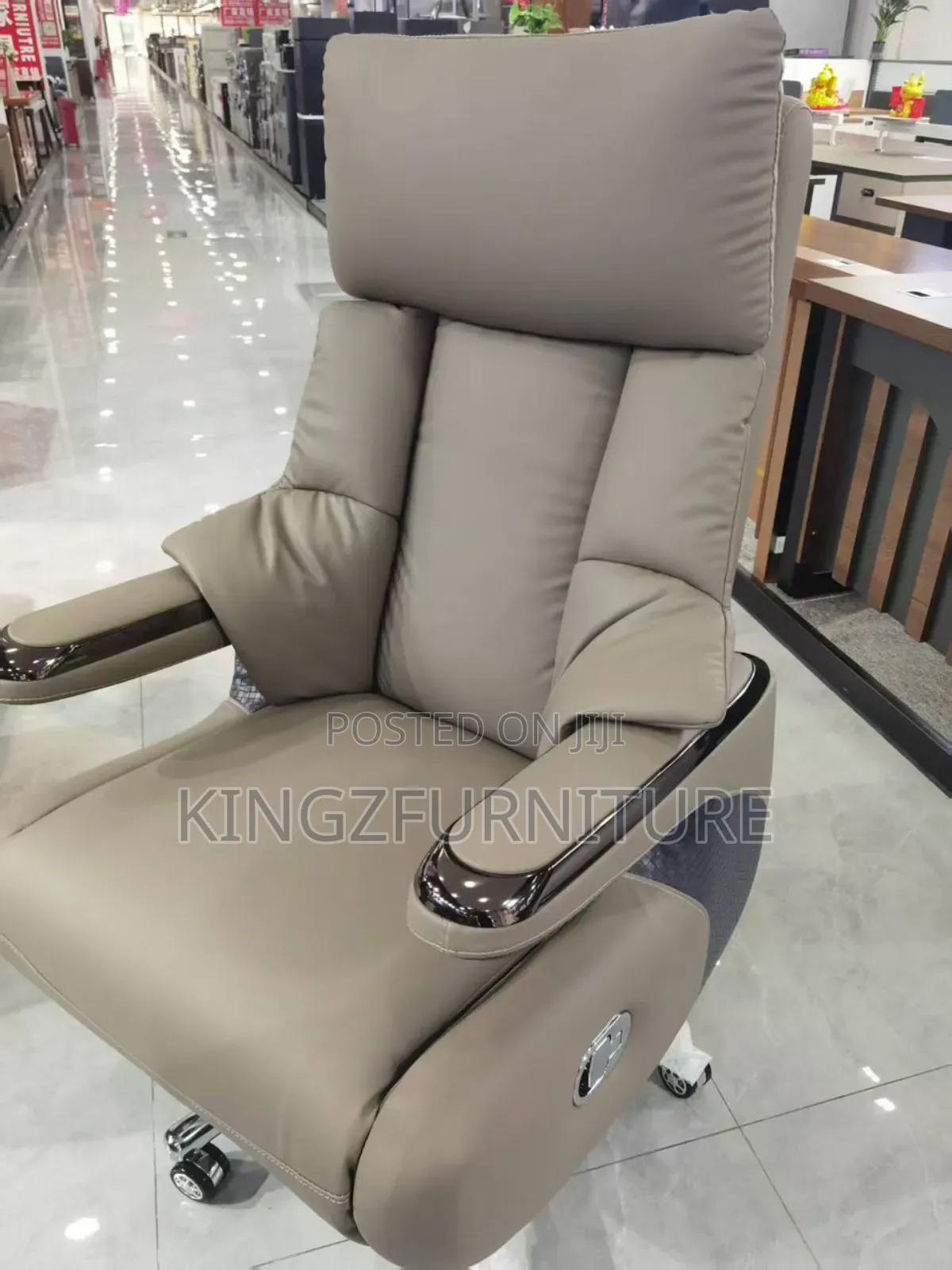 Luxury Electric Reclining Executive Office Chair