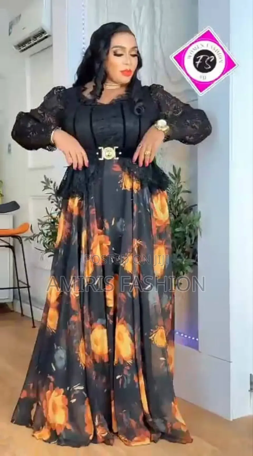 Beautiful Quality Classic Turkey Flare Gown