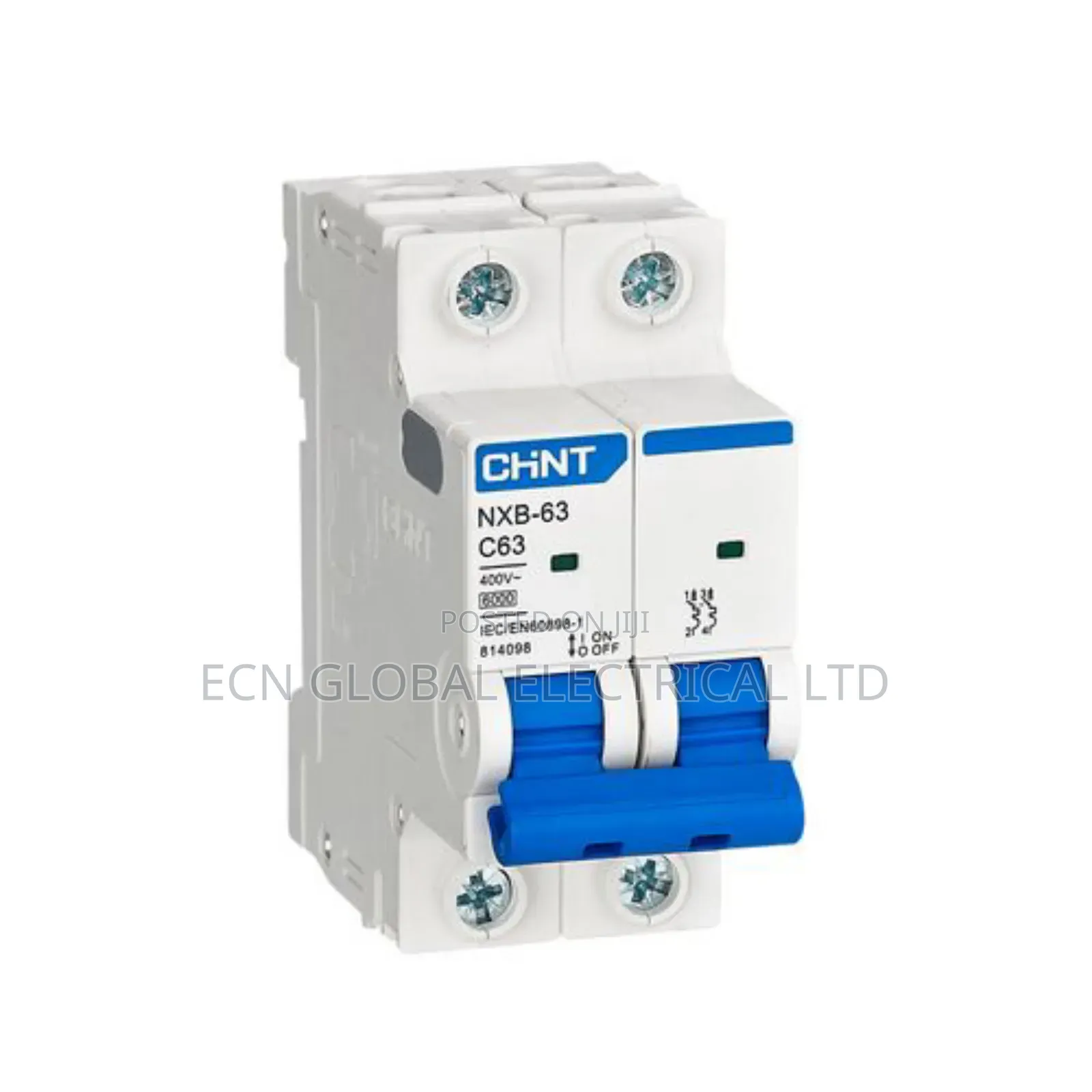 Chint Nb1-63dc C63a 2-Pole Dc Miniature Circuit Breaker