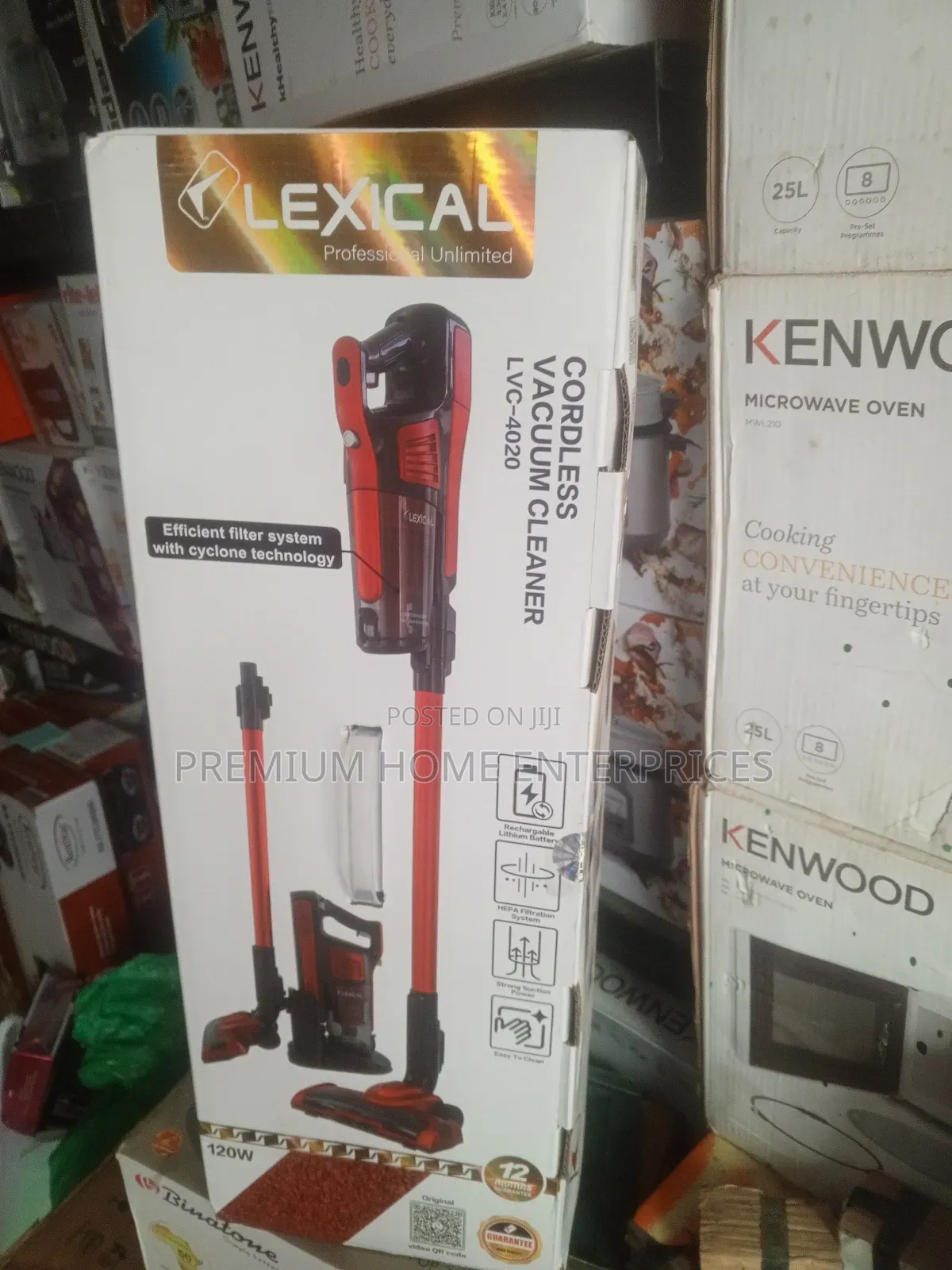 Lexical Cordless Hand Held Rechargeable Vacuum Cleaner | LVC-4020