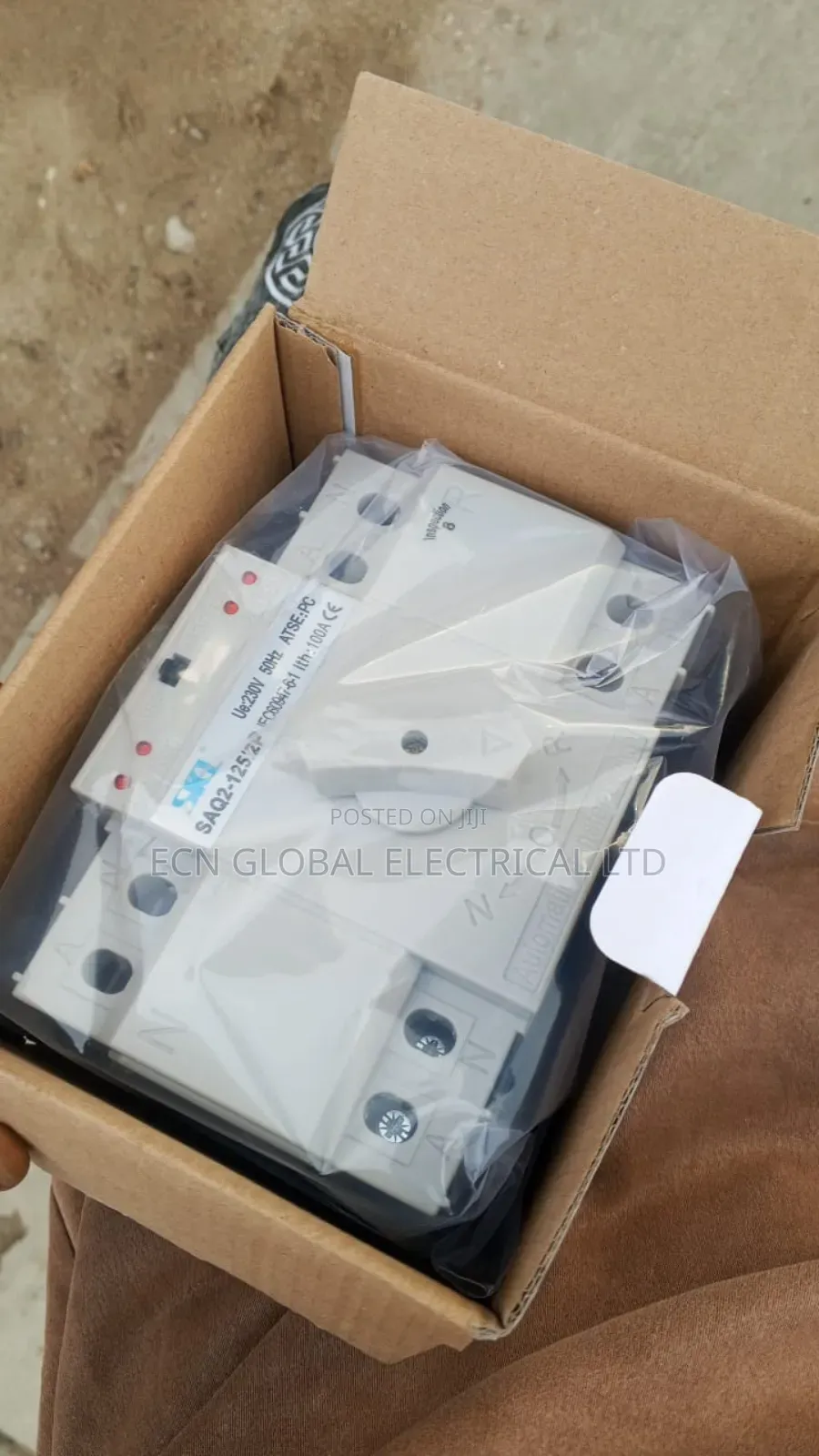 Sel Saq2-125/2 100a Automatic Transfer Switch (Ats) – 2 Pole, 230v