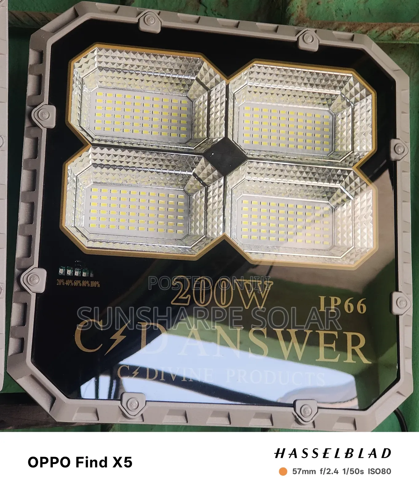 200w Solar Floodlight Cdivine
