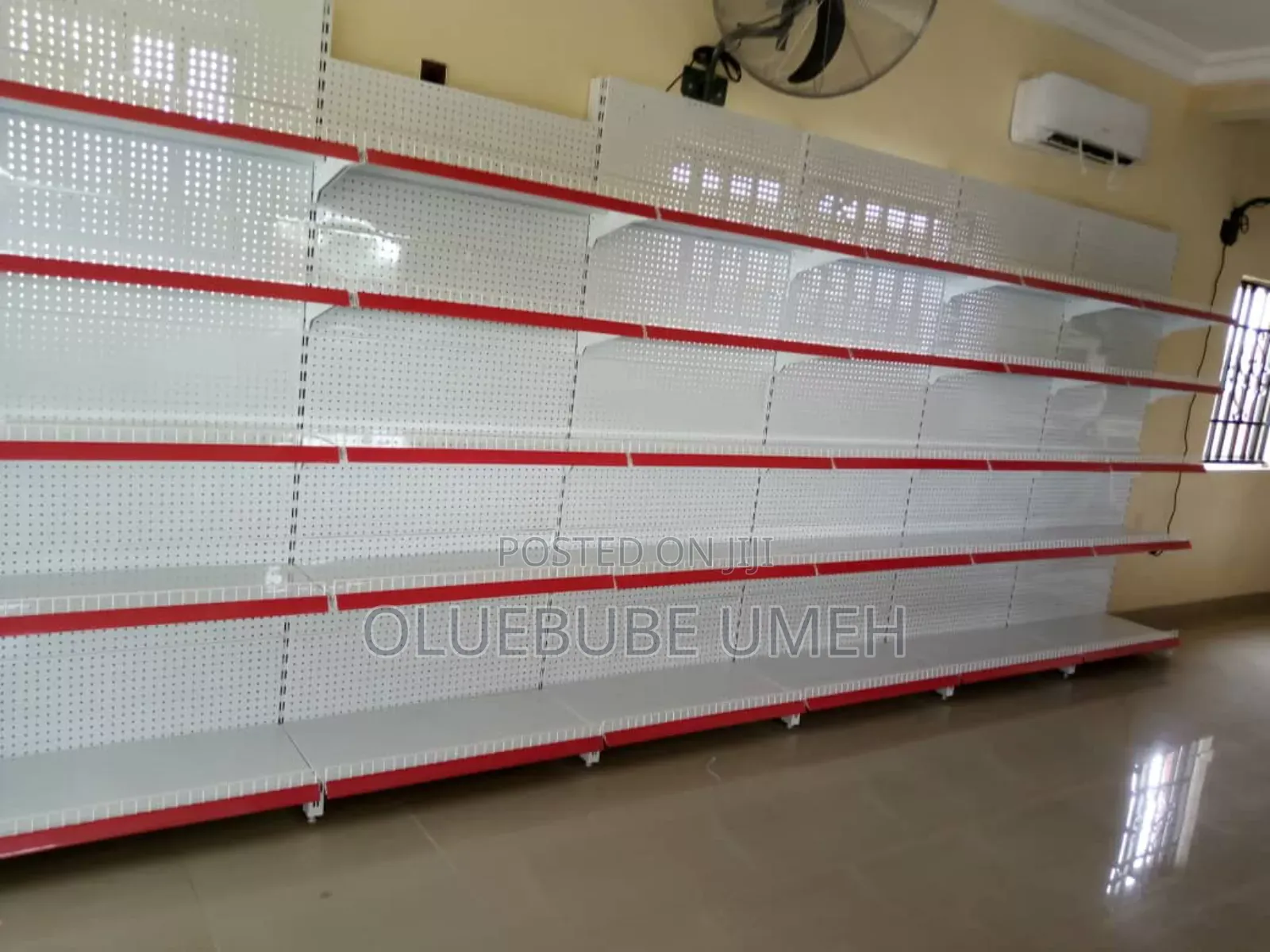 Premium Grade One Sided Supermarket Shelves