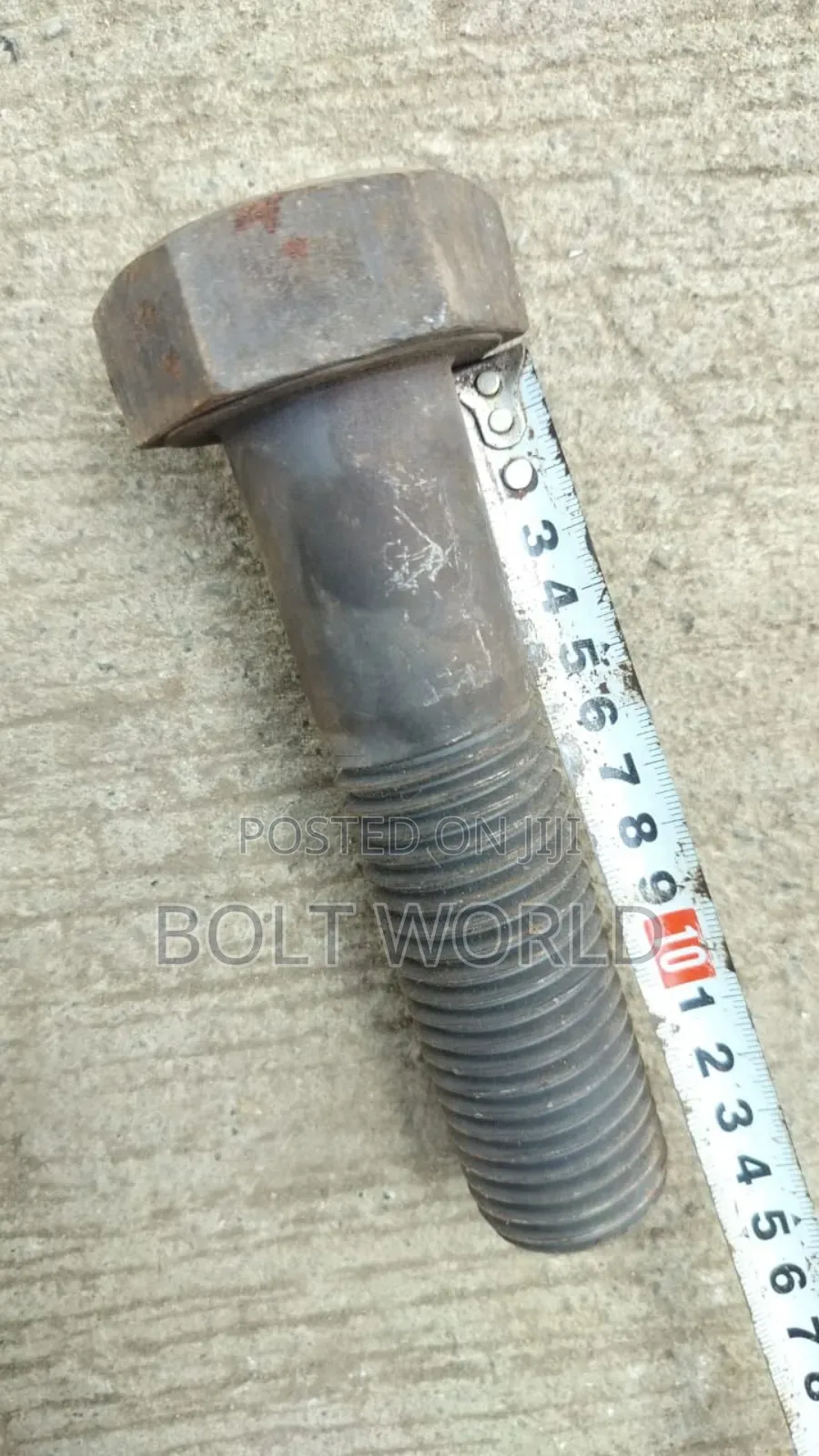 Heavy Duty M36*160 Black Bolt and Nuts
