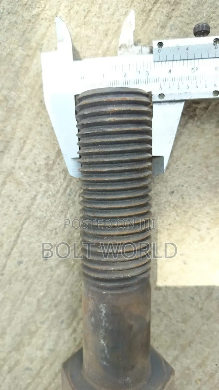 Heavy Duty M36*160 Black Bolt and Nuts