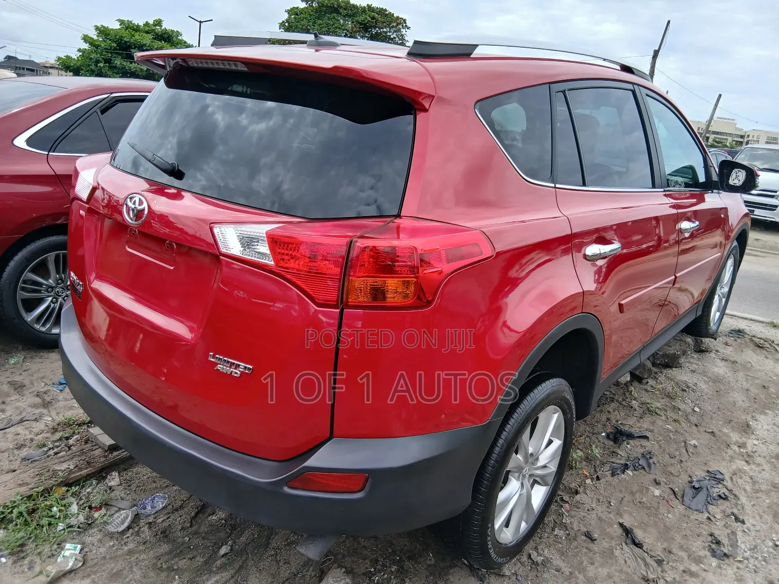 Toyota RAV4 Limited 4dr SUV AWD (2.5L 4cyl 6A) 2014 Red