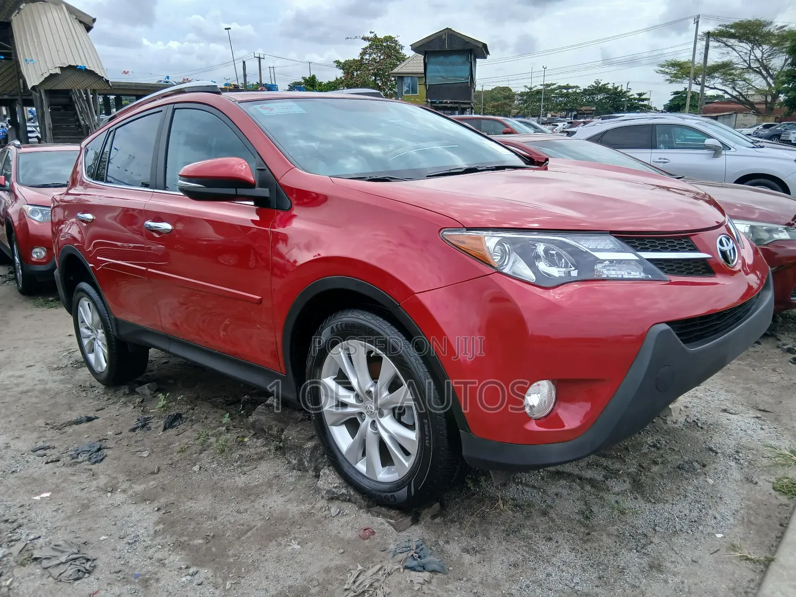 Toyota RAV4 Limited 4dr SUV AWD (2.5L 4cyl 6A) 2014 Red