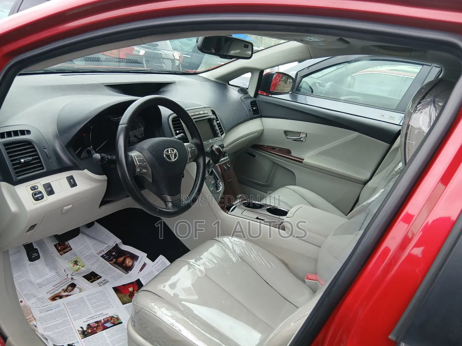 Toyota Venza V6 AWD 2010 Red
