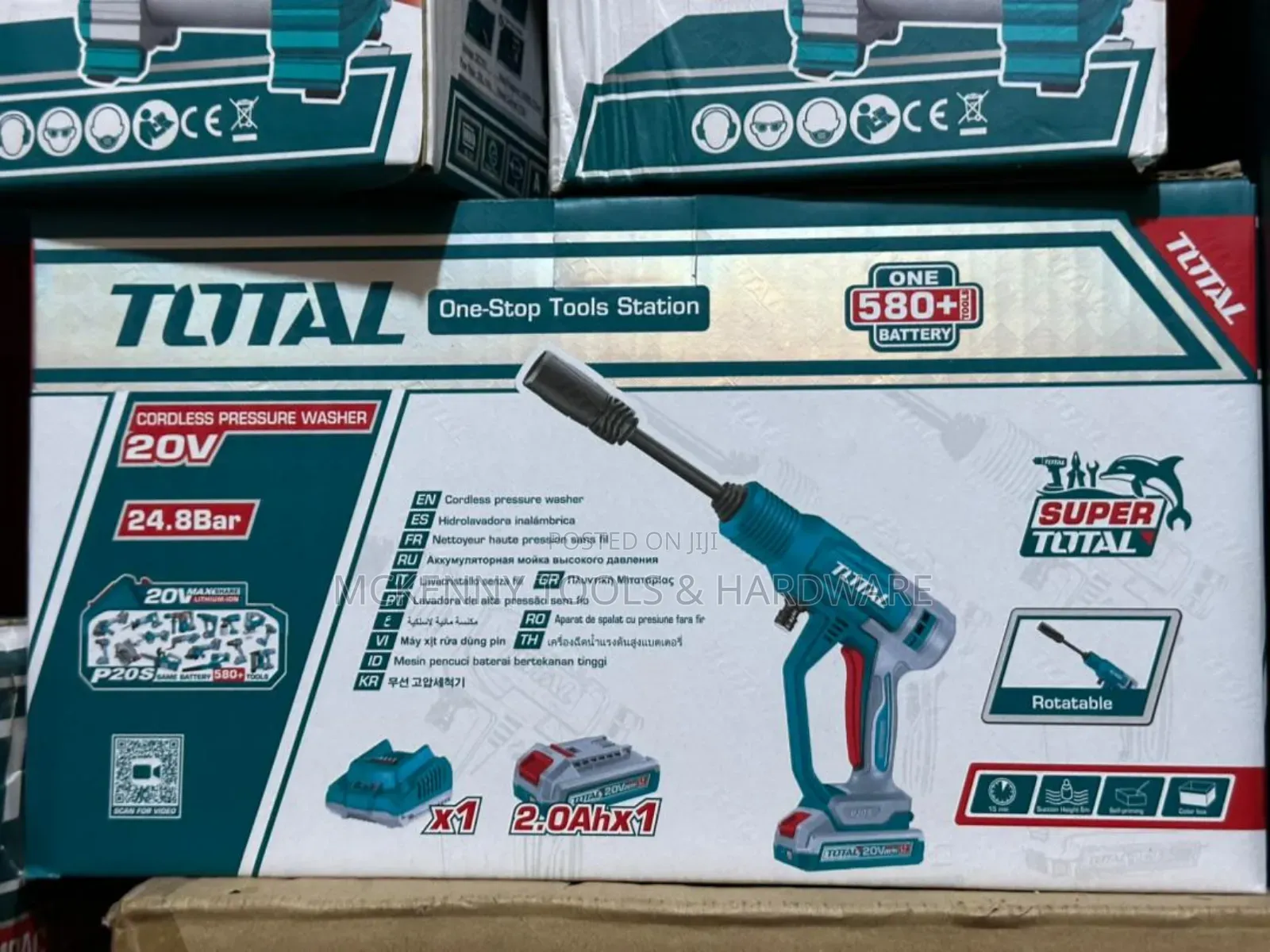 Total Tools Cordless Pressure Washer (Tpwli20362)