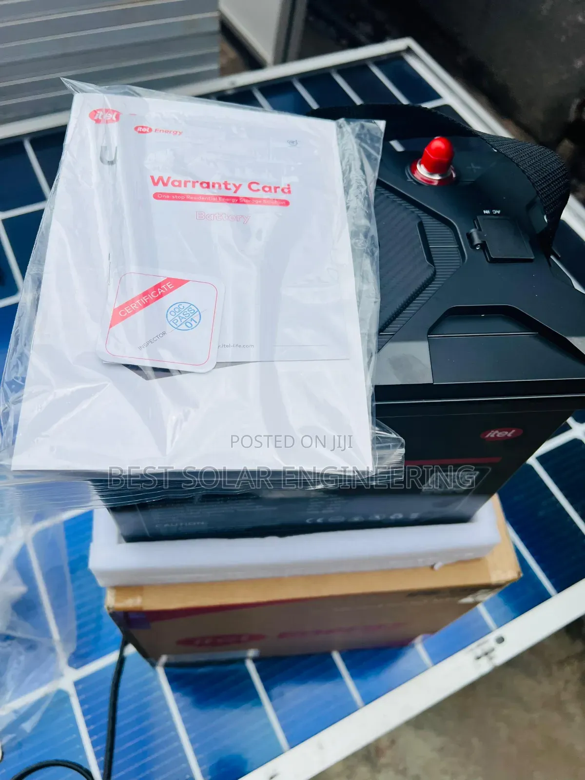 Itel 1.2kwh 12v Lithium Battery (100ah Lifepo4)