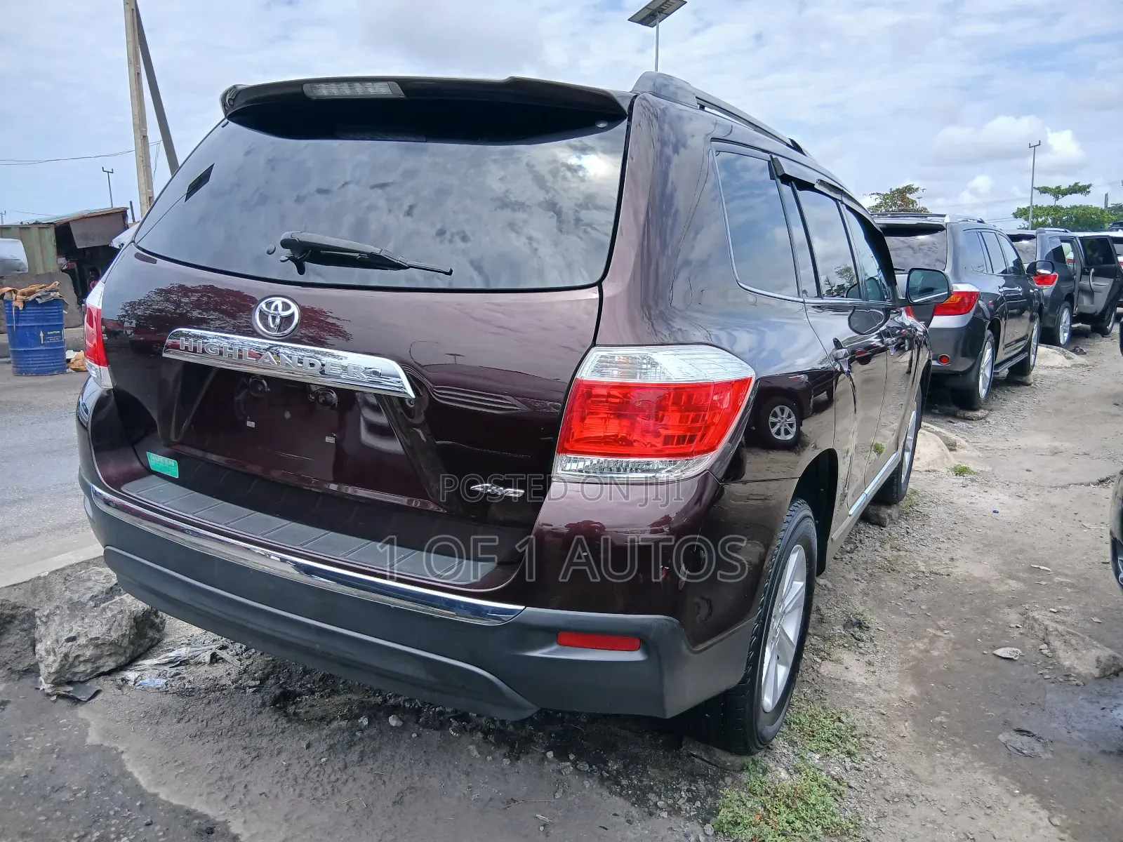 Toyota Highlander Limited 3.5l 4WD 2013 Brown