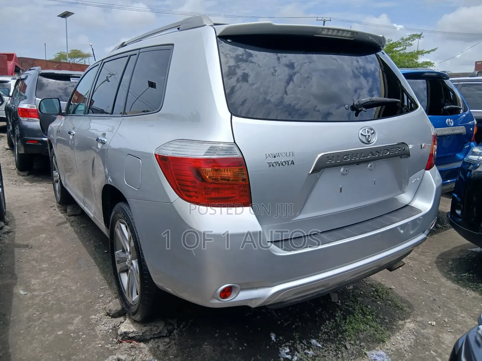 Toyota Highlander Sport 2008 Silver