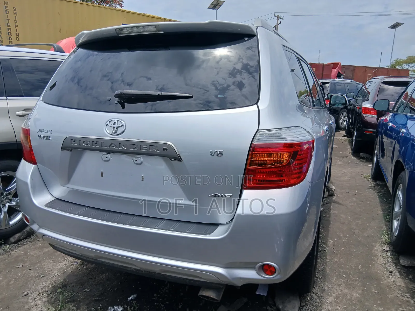 Toyota Highlander Sport 2008 Silver
