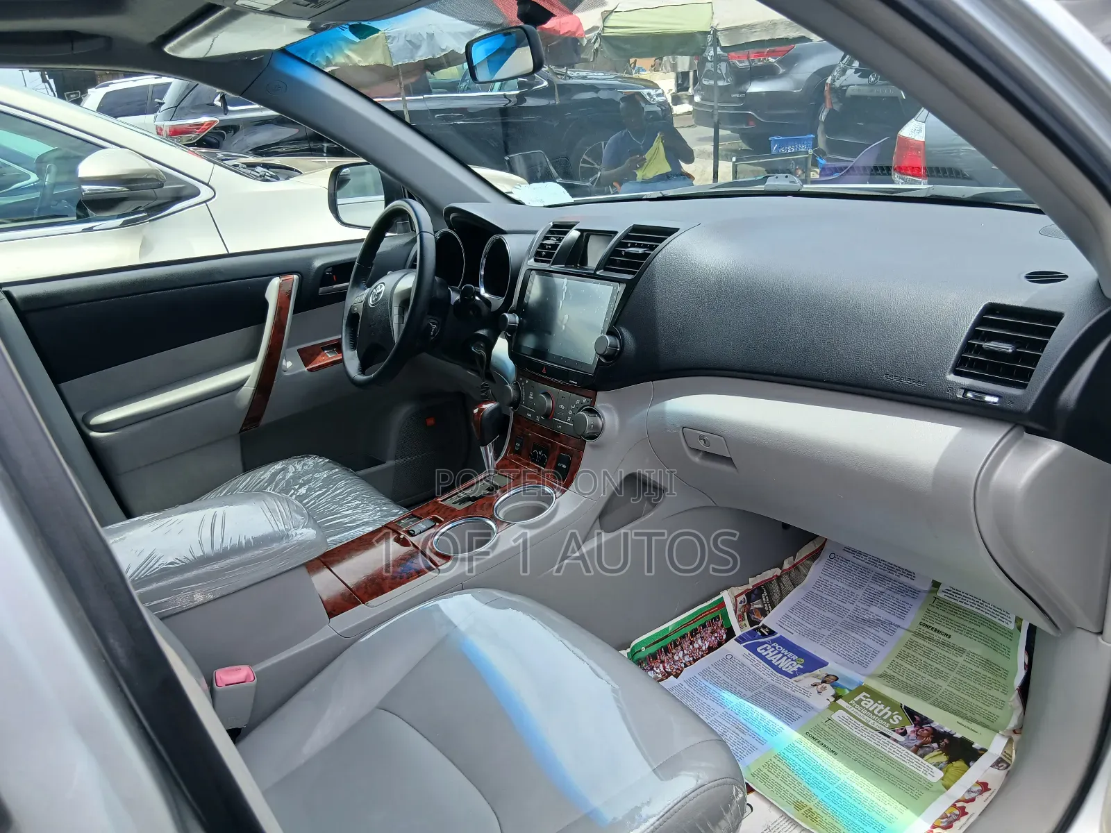 Toyota Highlander Sport 2008 Silver