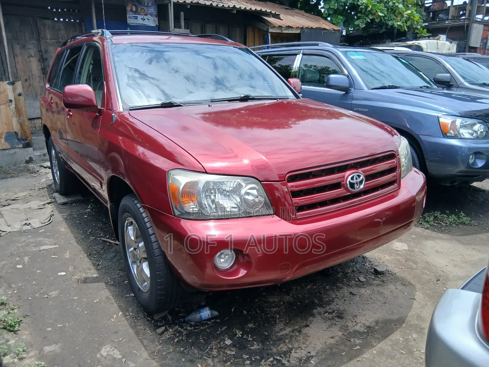 Toyota Highlander Limited V6 2005 Red