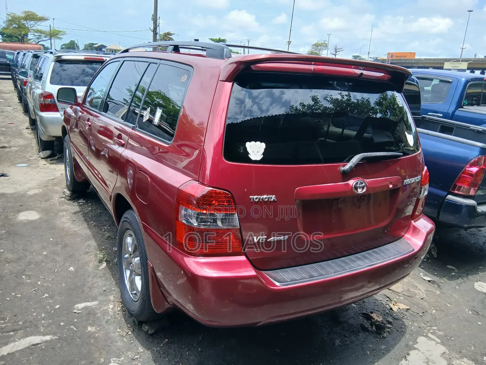 Toyota Highlander Limited V6 2005 Red