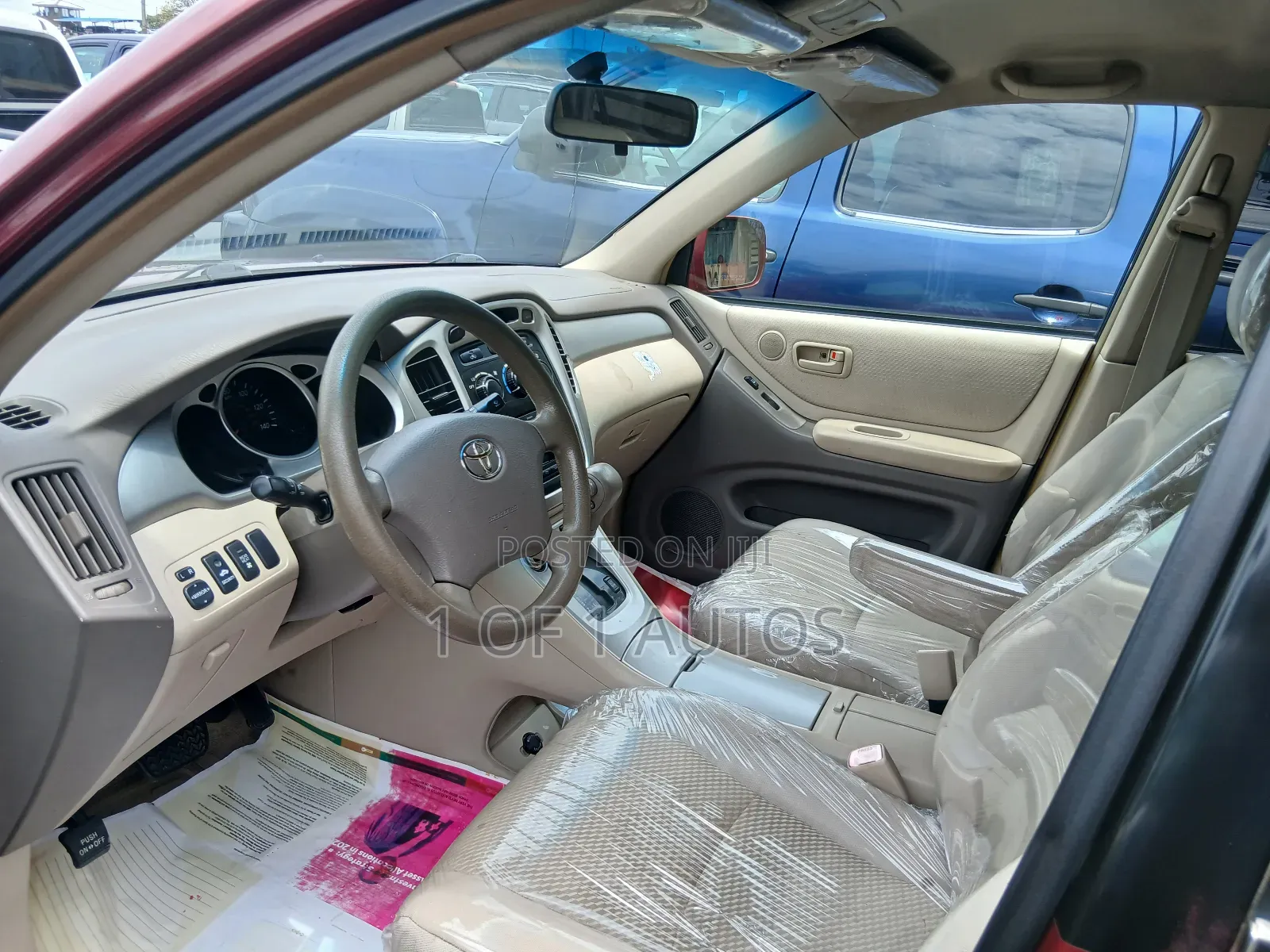 Toyota Highlander Limited V6 2005 Red