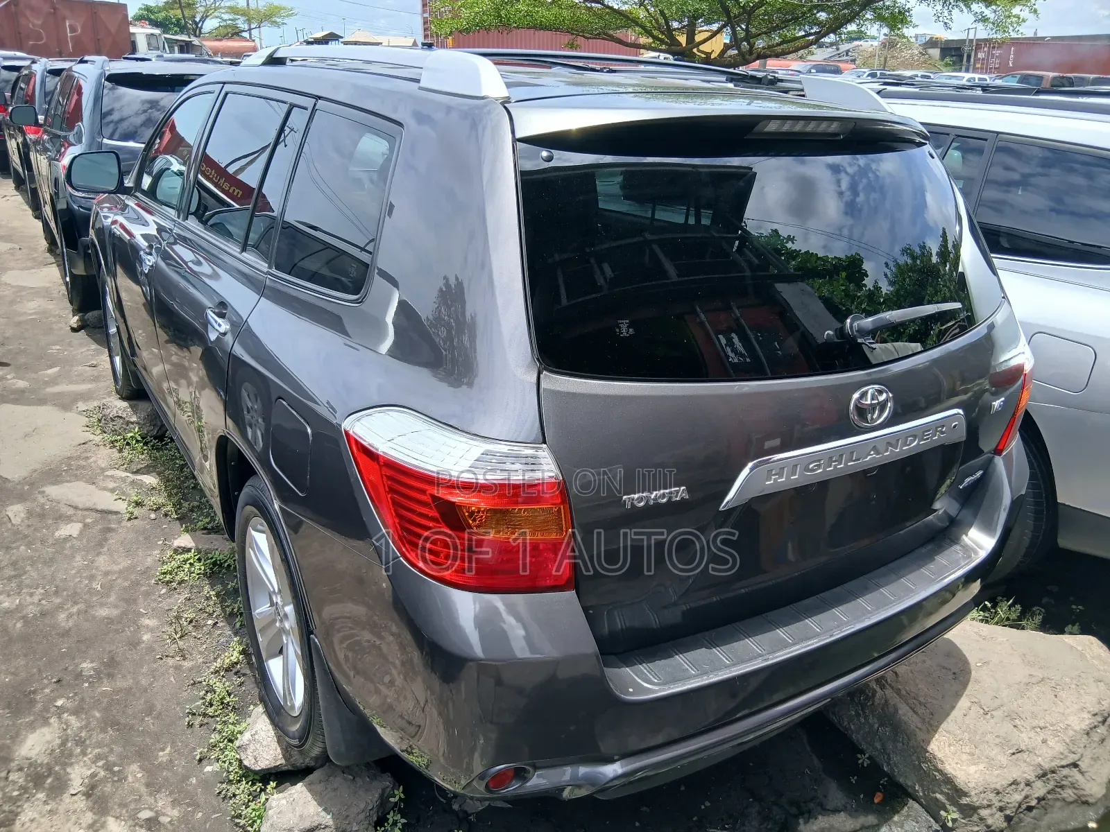 Toyota Highlander Limited 4x4 2008 Gray