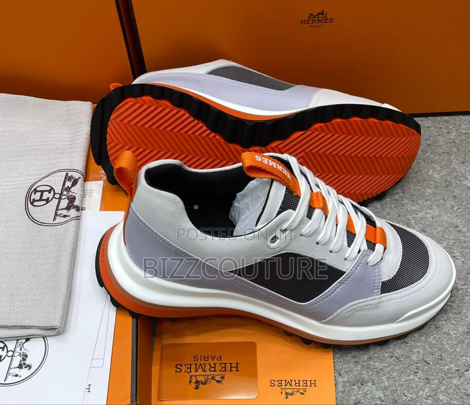 Original Hermes Sneakers Available in Store