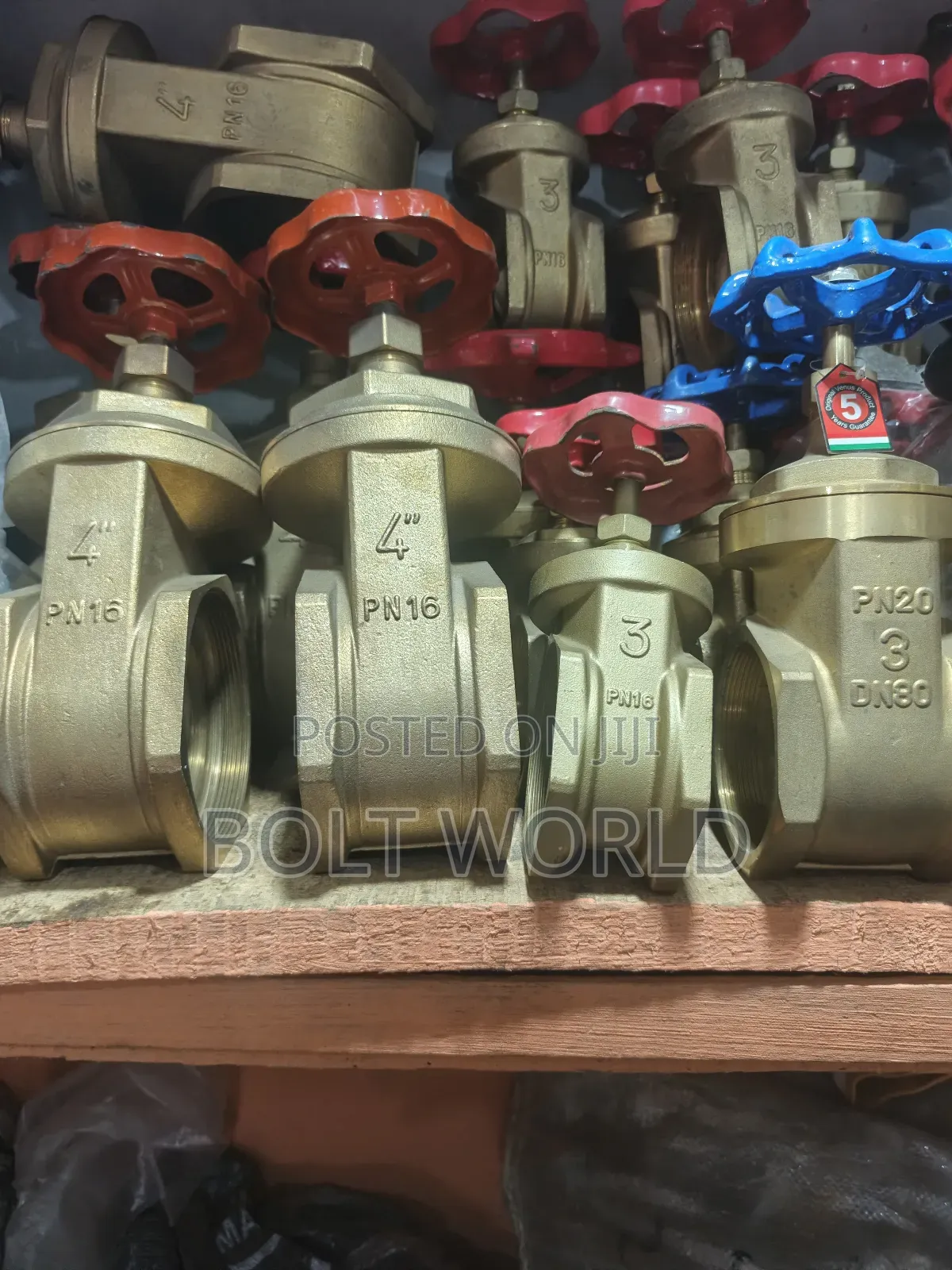 Brass 4 Valves for Oil Maintenance