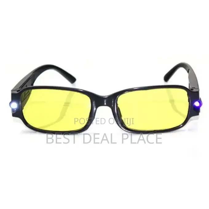 +2.00 Night Vision Glasses With Led Light – Anti-glare Driving Glasses