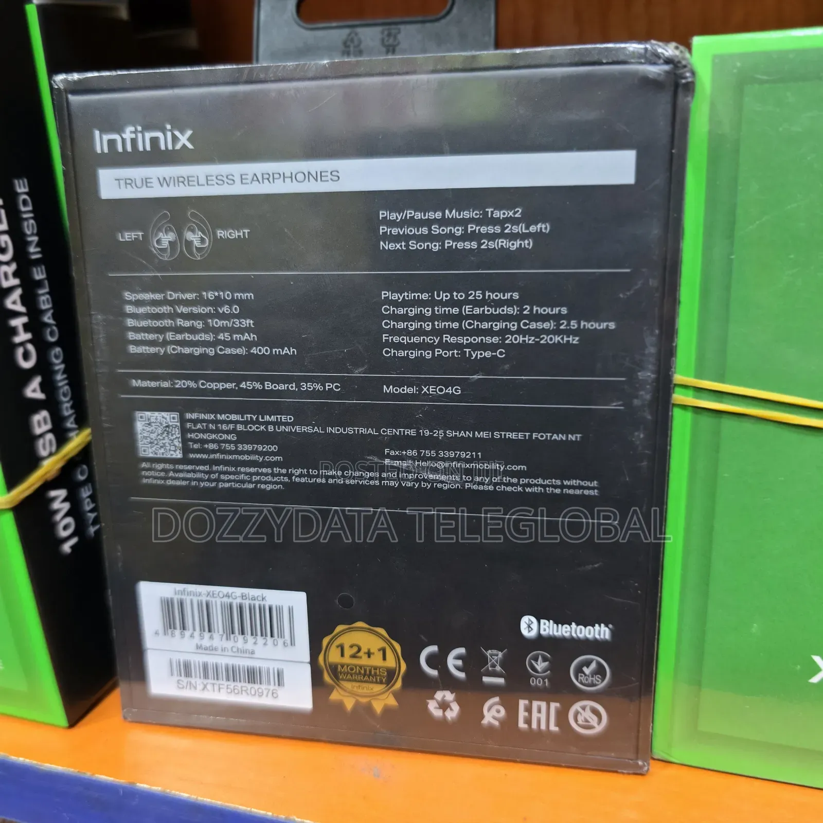 Infinix Loop 4 Xeo4g Headphones