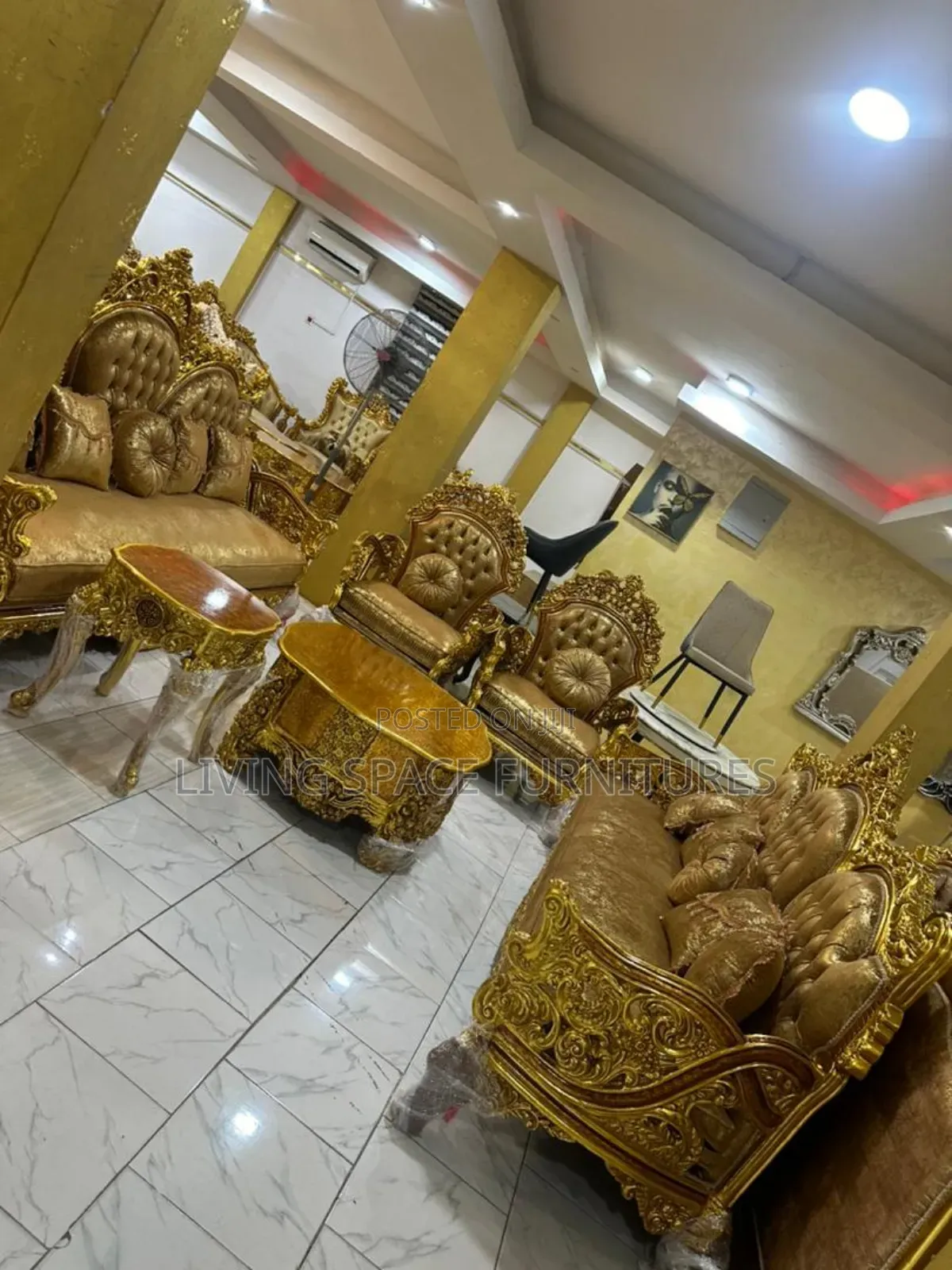 Egyptian Sofa Fabric Chairs By 7seaters With Center Table Full Set