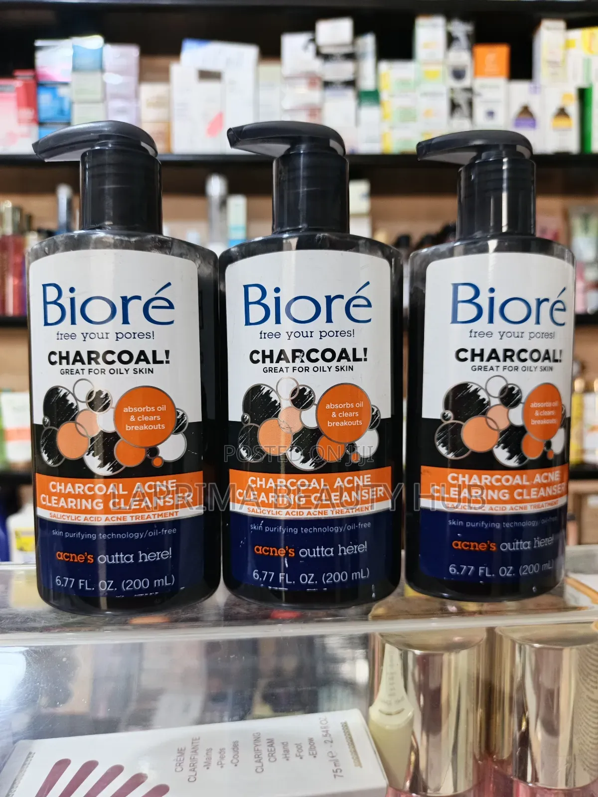 Biore Charcoal Acne Clearing Cleanser