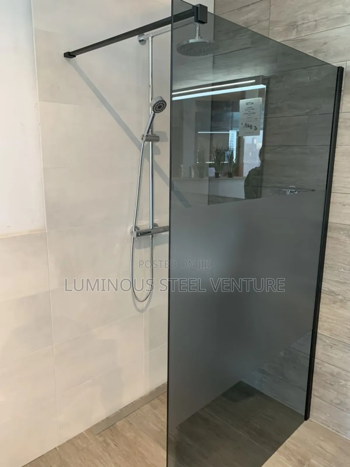 Modernity Redefined: Frameless Glass Shower Cubicle 