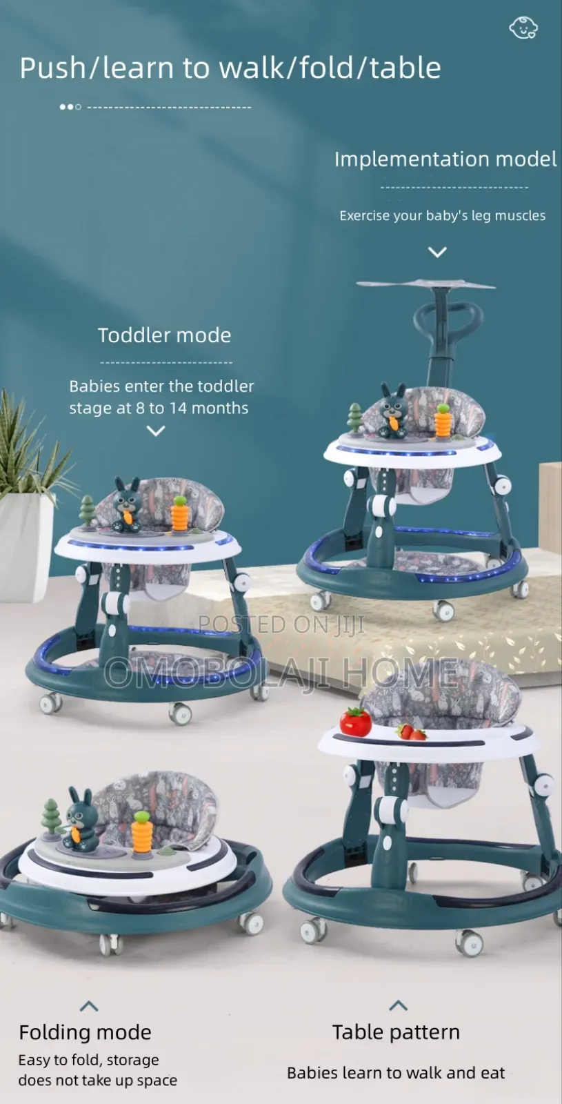 Multifunctional Baby Walker