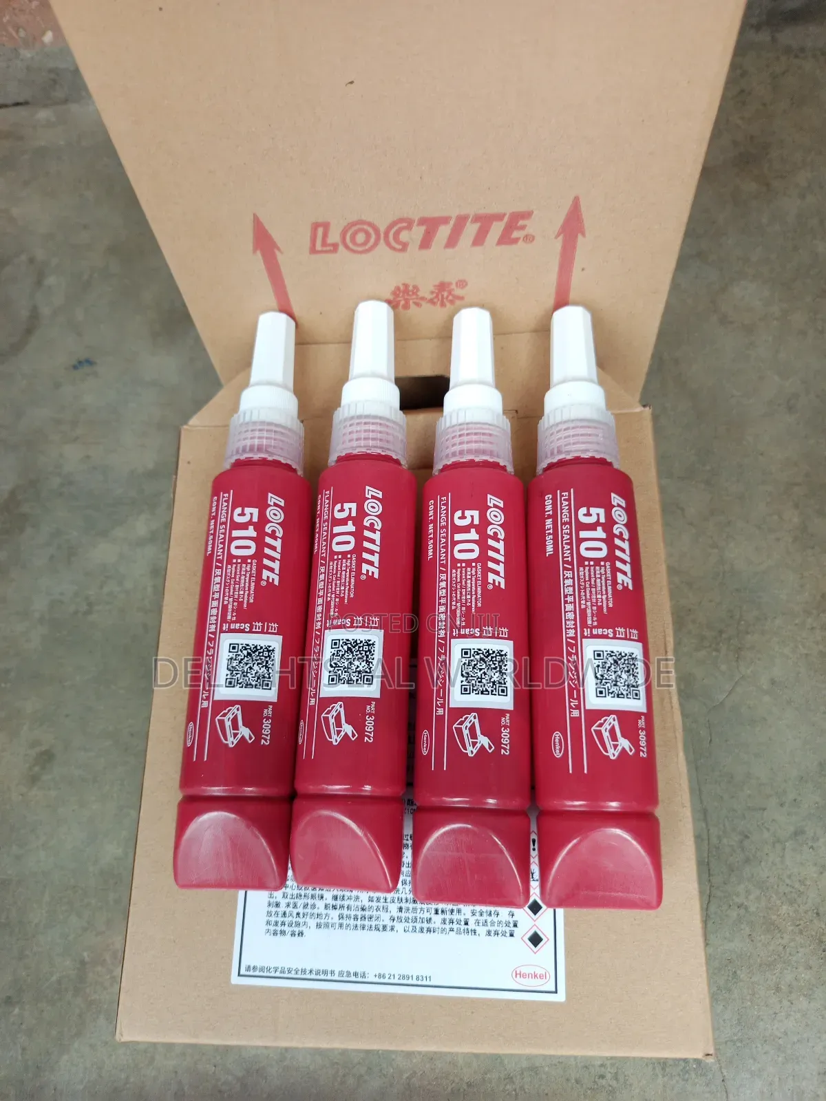 Loctite 510, 518, 577, 575, 565, 243,242,271 Etc