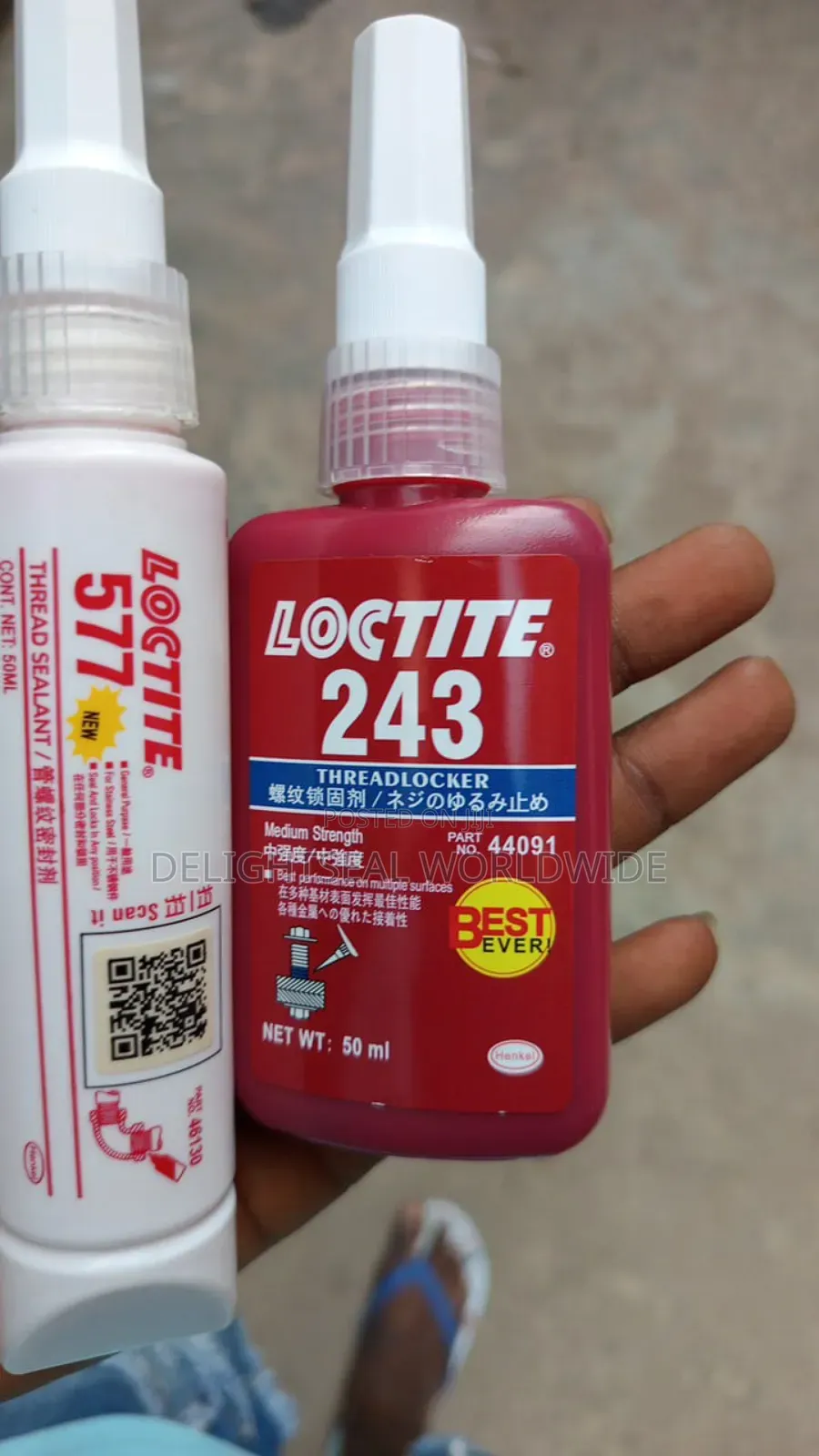 Loctite 510, 518, 577, 575, 565, 243,242,271 Etc
