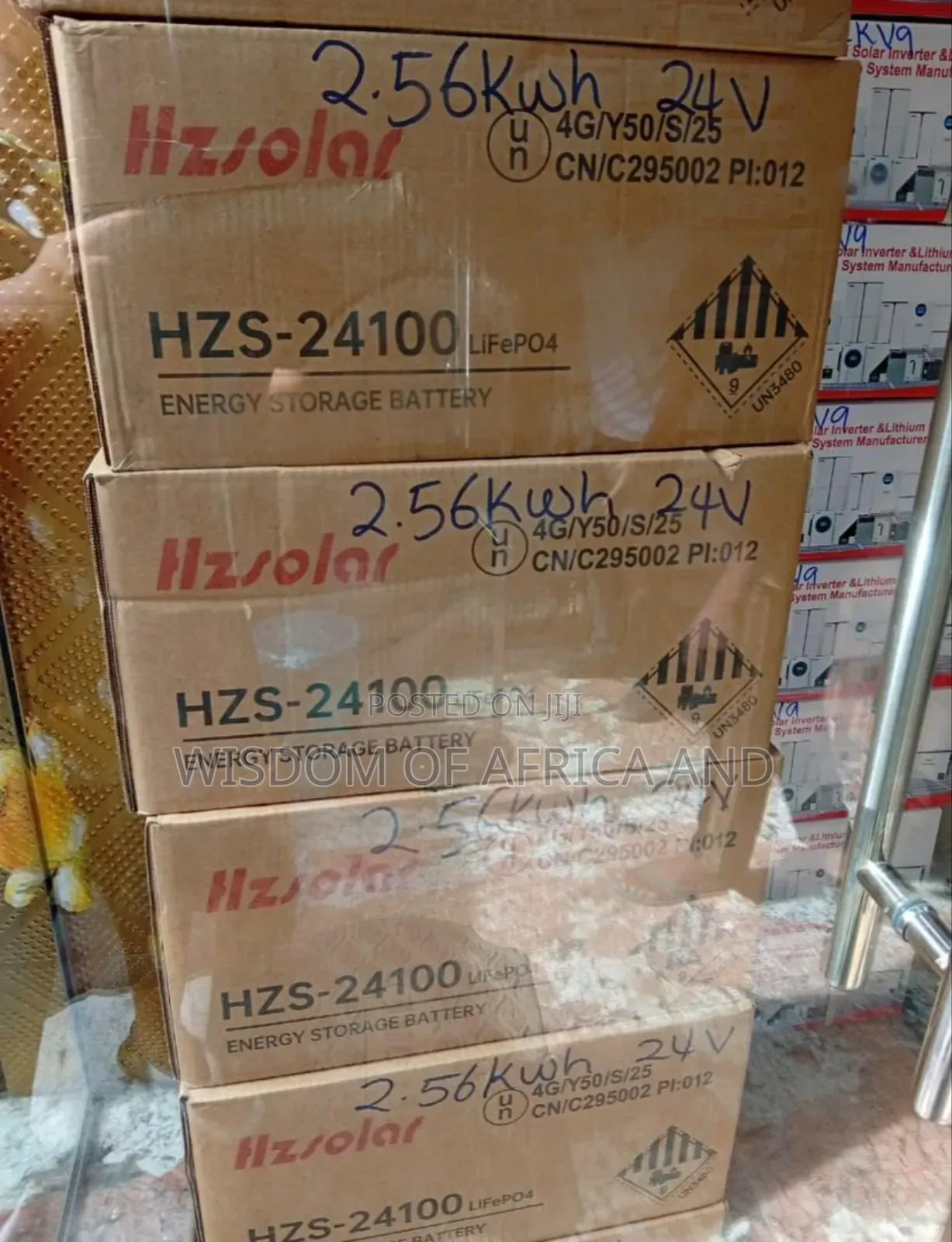 H Z Solar 2.5kwh 24v Battery